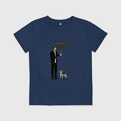 Футболка хлопковая детская John Wick, цвет: тёмно-синий