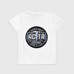 Футболка хлопковая детская AD/TR, цвет: белый