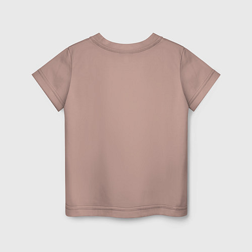 Детская футболка 2021 - Год быка / Пыльно-розовый – фото 2