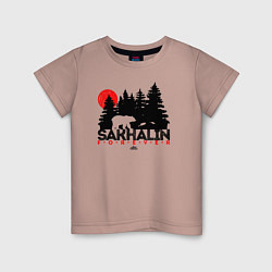 Детская футболка Sakhalin forever