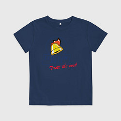 Футболка хлопковая детская CLUCKIN BELL GTA, цвет: тёмно-синий