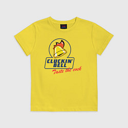 Футболка хлопковая детская CLUCKIN BELL GTA, цвет: желтый