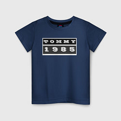 Футболка хлопковая детская Tommy 1985, цвет: тёмно-синий