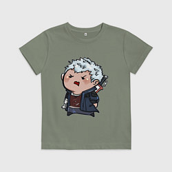 Футболка хлопковая детская Baby Nero, цвет: авокадо