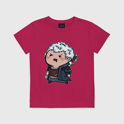 Футболка хлопковая детская Baby Nero, цвет: маджента