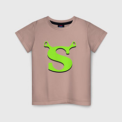 Детская футболка Shrek: Logo S