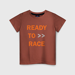 Детская футболка KTM READY TO RACE спина Z
