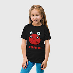 Футболка хлопковая детская The binding of isaac Monsters, цвет: черный — фото 2