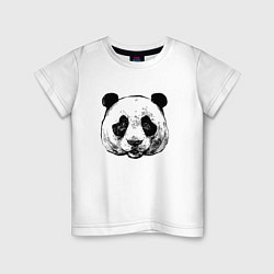 Детская футболка Голова панды