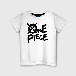 Детская футболка One Piece Большой куш лого