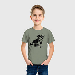 Футболка хлопковая детская Король и Шут ГОРШОК, цвет: авокадо — фото 2
