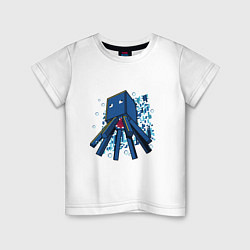 Детская футболка Спрут кальмар, осьминог