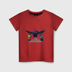 Детская футболка Битва с Драконом края