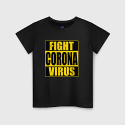 Детская футболка Fight Corona Virus