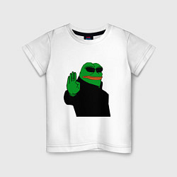 Детская футболка Pepe stop