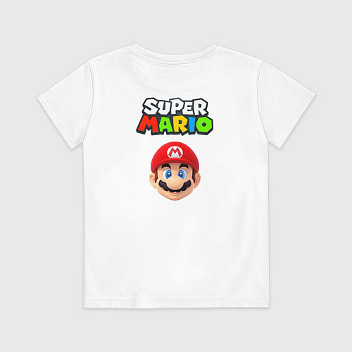 Детская футболка Peach SB / Белый – фото 2