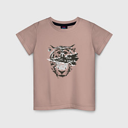 Детская футболка Тигр Верь в свою силу