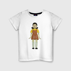 Детская футболка Игра в кальмара: Кукла
