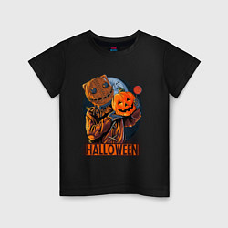 Детская футболка Halloween Scarecrow