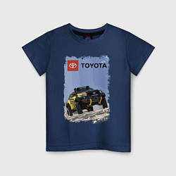 Детская футболка Toyota Racing Team, desert competition