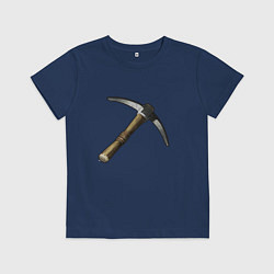Футболка хлопковая детская Кирка из Раста, цвет: тёмно-синий