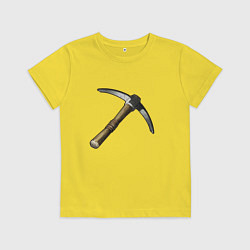 Футболка хлопковая детская Кирка из Раста, цвет: желтый