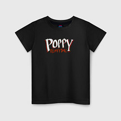Детская футболка Poppy Playtime Logo