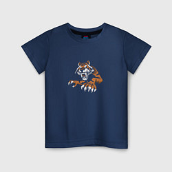 Детская футболка Тигр в ярости
