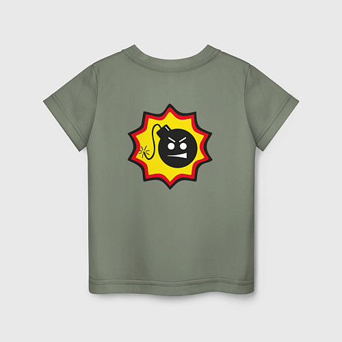 Детская футболка Крутой Сэм Эмблема спина / Авокадо – фото 2
