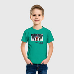 Футболка хлопковая детская Counter-Strike HNY, цвет: зеленый — фото 2