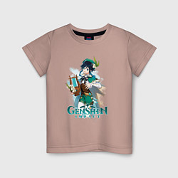 Детская футболка Венти Venti Genshin Impact