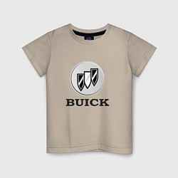 Детская футболка Gray gradient Logo Buick