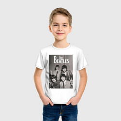 Футболка хлопковая детская Легендарные музыканты, цвет: белый — фото 2