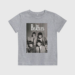 Футболка хлопковая детская Легендарные музыканты, цвет: меланж