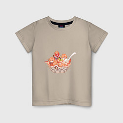 Детская футболка Блюдо из чиби Тартальи