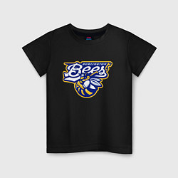 Детская футболка Burlington Bees - baseball team