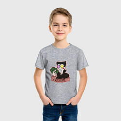 Футболка хлопковая детская Deltarune - Got Kromer?, цвет: меланж — фото 2