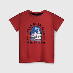 Детская футболка Клуб полярных мишек купальщиков