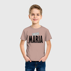 Футболка хлопковая детская Нереальная Мария, цвет: пыльно-розовый — фото 2