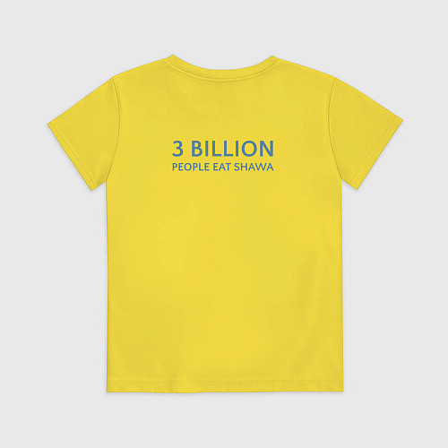 Детская футболка Senior Shawa Developer / Желтый – фото 2