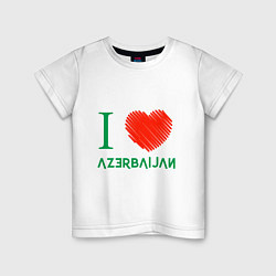 Детская футболка Love Azerbaijan