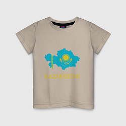 Детская футболка Map Kazakhstan