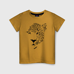 Детская футболка Leopard Muzzle