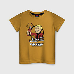 Детская футболка Fallout Nuka Cola Vault Boy Approved