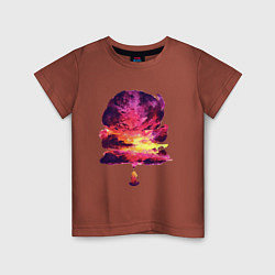 Детская футболка Мечта о закатном небе