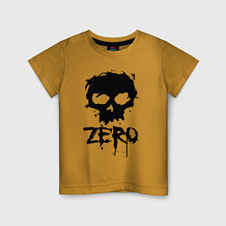 Детская футболка Zero skull