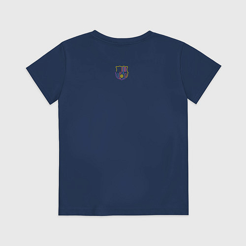 Детская футболка FC Barcelona - Multicolor 2022 Barca / Тёмно-синий – фото 2