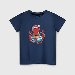 Детская футболка Octopus Love Ramen