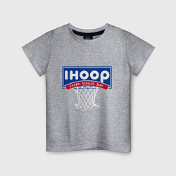 Детская футболка I Hoop