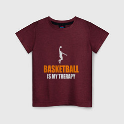 Детская футболка Терапия - Баскетбол